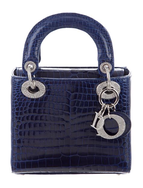 dior diamond bag|lady dior bag blue.